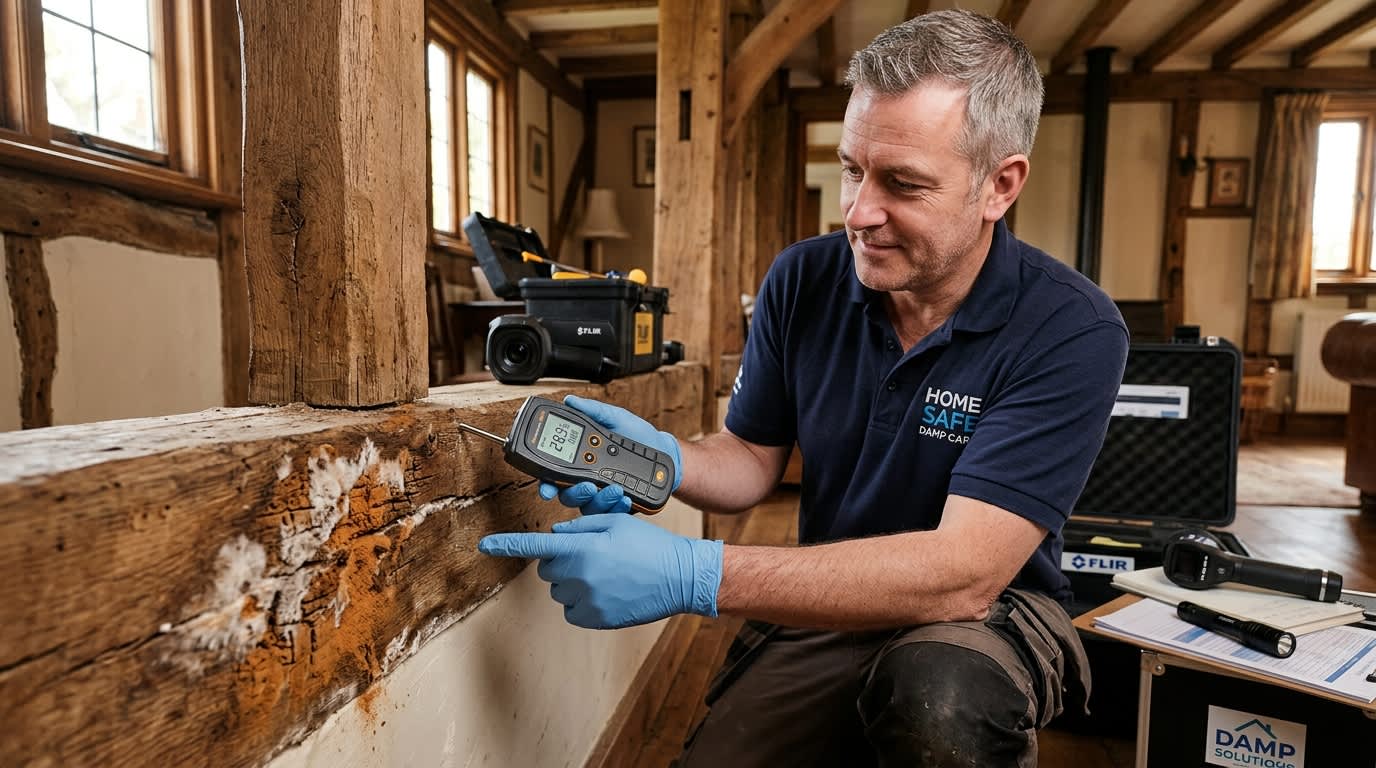 Diagnose huiszwam: onzichtbare tekenen die experts opmerken Diagnose huiszwam: onzichtbare tekenen die enkel experts zien