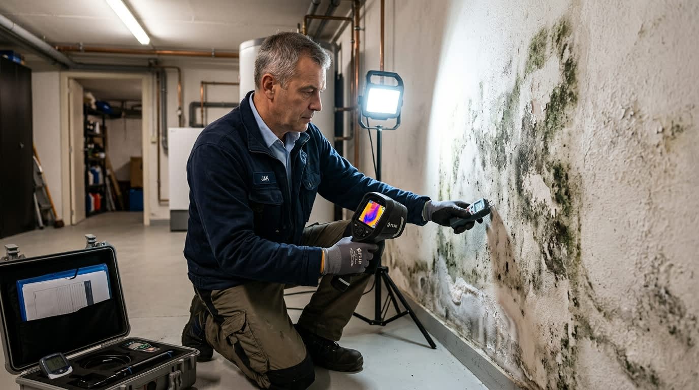 Vochtige muur: wat moet je doen vóór je schildert, isoleert of renoveert?